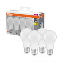 4er-Pack OSRAM LED BASE CLASSIC A 60 8,5W wie 60W 806lm 2700K Warmweiß E27 matt